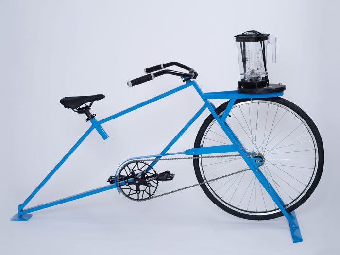 Smoothie-Fahrrad-blau-Verkauf